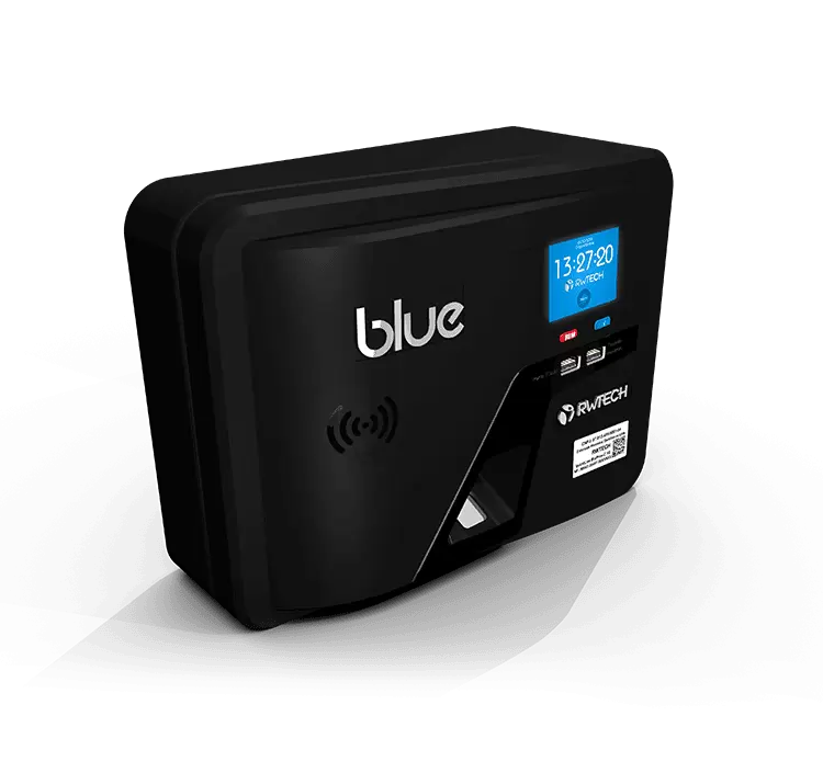 Relógio de ponto — RW Tech · Blue